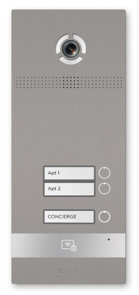 BI-02FB SILVER Вызывная панель на 2 абонента Фото BI-02FB SILVER Вызывная панель на 2 абонента Фото