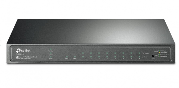 TL-SG2210P JetStream гигабитный 8-портовый Smart коммутатор PoE с 2 SFP-слотами Фото TL-SG2210P JetStream гигабитный 8-портовый Smart коммутатор PoE с 2 SFP-слотами Фото
