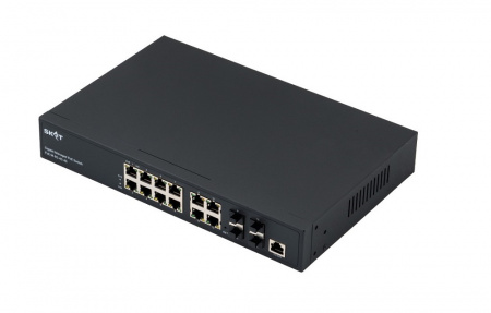 SKAT PoE-M-8G-4G-4S Управляемый PoE-коммутатор уровня L2+  Фото
