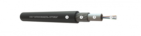 Кабель волоконно-оптический ОКБ-8(G.652.D)-Т 7кН, 8 волокон Фото Кабель волоконно-оптический ОКБ-8(G.652.D)-Т 7кН, 8 волокон Фото