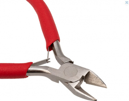 Кусачки для точных работ REXANT 115 мм никелированные, авторазжим, обливные рукоятки Фото