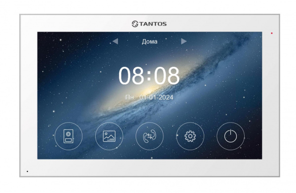 Violet HD Wi-Fi Монитор видеодомофона 10 дюймов Фото