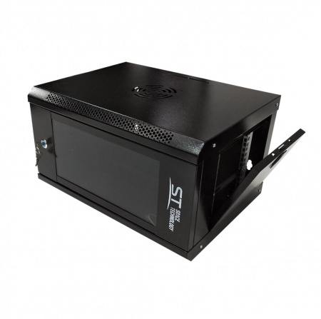 ST-NC6U01 (ЧЕРНЫЙ) С ПОЛКОЙ, (версия 2) Шкаф телекоммуникационный Фото