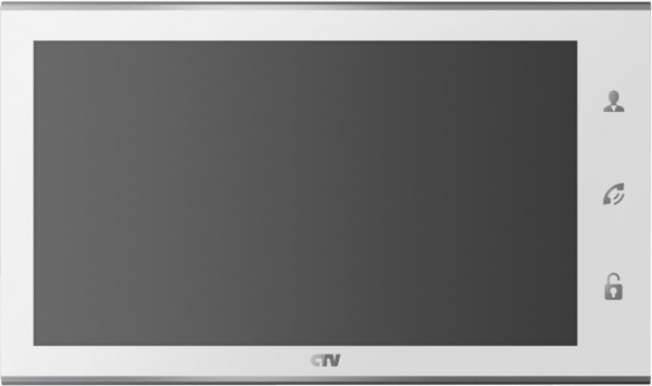 CTV-M4105AHD W (белый) Монитор домофона цветной Фото CTV-M4105AHD W (белый) Монитор домофона цветной Фото