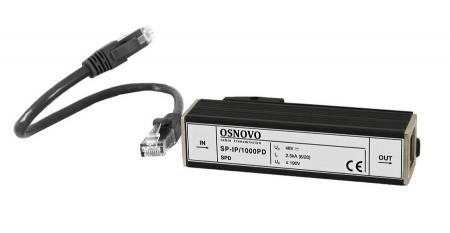 SP-IP/1000PD Устройство грозозащиты для локальной вычислительной сети (скорость до 1000 Мбит/с) Фото