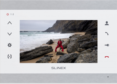 SL-07N Cloud (Silver+White) Монитор домофона цветной Фото