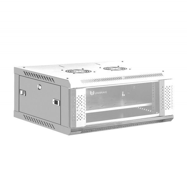 UB-WMC-4U-60/45-GD (G) Шкаф телекоммуникационный настенный 19