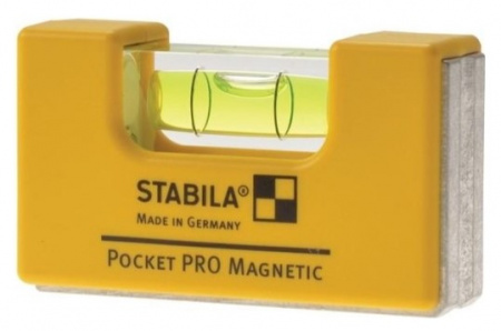 Уровень тип Pocket Pro Magnetic (1гориз., точн. 1мм/м) с чехлом на пояс в блистере Фото