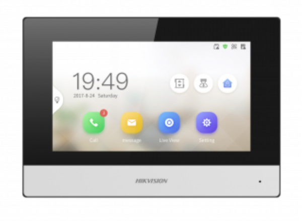 DS-KH6320-WTDE1 IP-видеодомофон 7'' Фото DS-KH6320-WTDE1 IP-видеодомофон 7'' Фото
