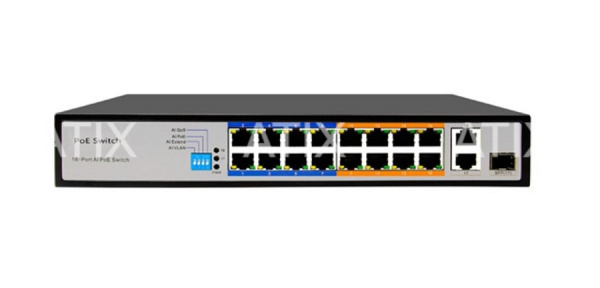 AT-NS-16P2G-1GS-150 (2F) 16-портовый РoЕ коммутатор с 2 Uplink и 1 SFP Фото AT-NS-16P2G-1GS-150 (2F) 16-портовый РoЕ коммутатор с 2 Uplink и 1 SFP Фото