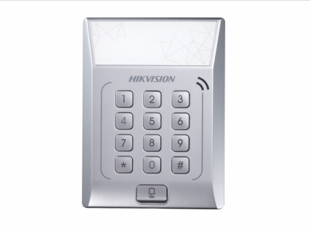 DS-K1T801M Терминал доступа со встроенным считывателем Mifare карт
 Фото DS-K1T801M Терминал доступа со встроенным считывателем Mifare карт
 Фото