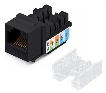 WR-KJ-RJ45-C5E-90-SW-BK Вставка Keystone Jack RJ-45, 90 градусов, категория 5e, неэкранирован Фото WR-KJ-RJ45-C5E-90-SW-BK Вставка Keystone Jack RJ-45, 90 градусов, категория 5e, неэкранирован Фото