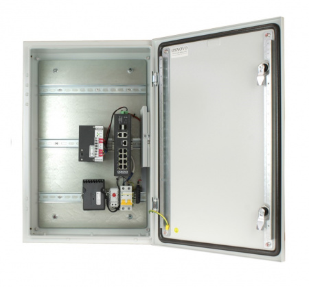 OS-46T1(SW-80822/ILR) Уличный управляемый коммутатор с термостабилизацией OSNOVO  Фото