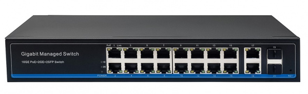 NS-SW-16G4G-PL Управляемый L2 PoE коммутатор Фото