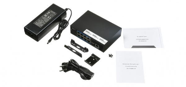 RVi-2NSI08F-2H Сетевой коммутатор 10 портов Фото