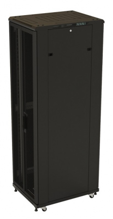 Hyperline TTB-4288-DD-RAL9004 Шкаф напольный 19-дюймовый, 42U, 2055x800х800 мм (ВхШхГ) Фото