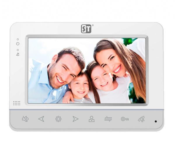 ST-M101/7 (S/SD) БЕЛЫЙ Монитор домофона цветной Фото ST-M101/7 (S/SD) БЕЛЫЙ Монитор домофона цветной Фото