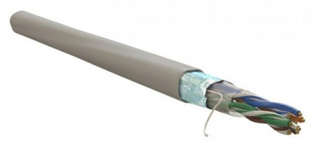 WR-FTP-4P-C5E-PVC-GY Кабель витая пара, экранированный F/UTP, категория 5e, 4 пары (0,50 мм) Фото