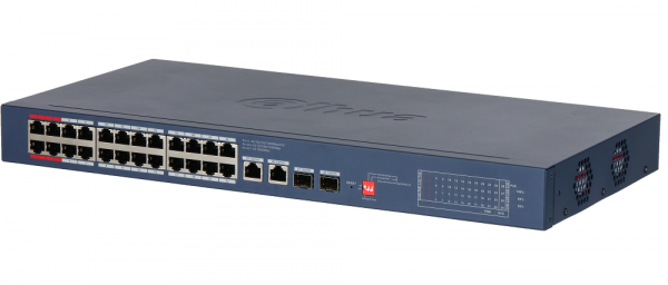DH-CS4228-24GT-240-V2 24-портовый гигабитный PoE коммутатор с функцией облачного управления Фото DH-CS4228-24GT-240-V2 24-портовый гигабитный PoE коммутатор с функцией облачного управления Фото