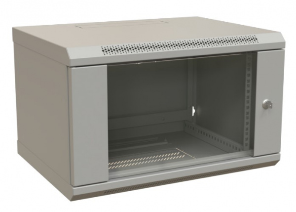 WR-TW-0666-GP-RAL7035 Шкаф настенный 19-дюймовый (19