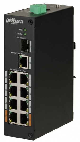 DH-PFS3110-8ET-96 защищенный 8-портовый РОЕ коммутатор Фото DH-PFS3110-8ET-96 защищенный 8-портовый РОЕ коммутатор Фото