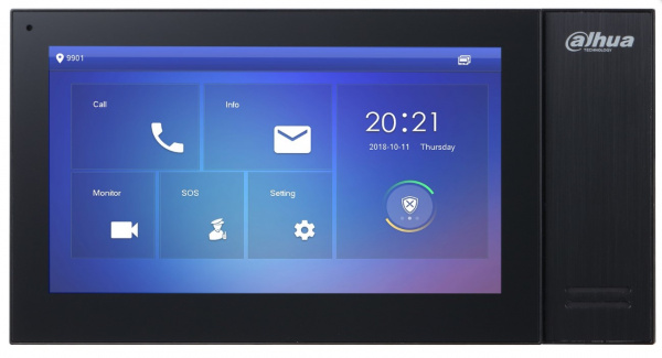 DH-VTH2421FB-P Монитор видеодомофона IP 7 дюймовый Фото DH-VTH2421FB-P Монитор видеодомофона IP 7 дюймовый Фото