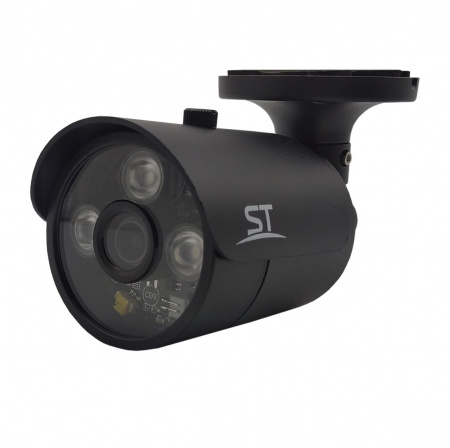 ST-181 M IP HOME POE ЧЕРНАЯ (2,8mm), (версия 4) 3Mp (2304*1296), уличная цилиндрическая IP-камера с ИК подсветкой до 40 м Фото