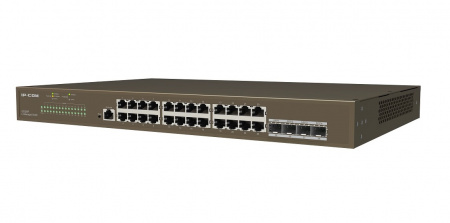 G5328F Управляемый L3 коммутатор IP-COM с 24 Ethernet портами 10/100/1000 Мбит/с, 4 SFP 100/1000 Мбит/с Фото