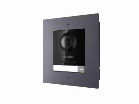 DS-KD8003-IME1/Flush 2Мп IP вызывная панель c ИК-подсветкой, врезная
 Фото