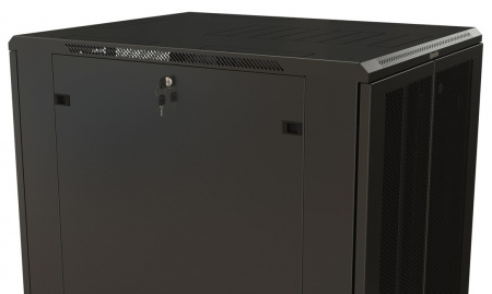 Hyperline TTR-4268-DD-RAL9005 Шкаф напольный 19-дюймовый, 42U, 2055x600х800 мм (ВхШхГ) Фото