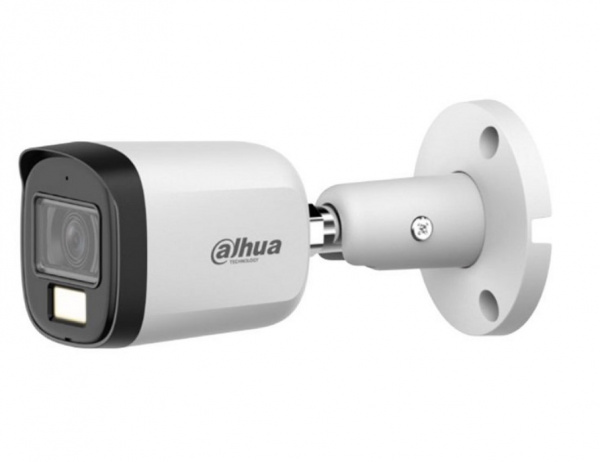 DH-HAC-B1A21P-U-IL-0600B Уличная цилиндрическая HDCVI-видеокамера с интеллектуальной двойной подсветкой 2Мп Фото