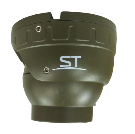 ST-S4501 POE ХАКИ (2,8mm) 4MP уличная купольная IP-камера с ИК подсветкой до 30 м Фото