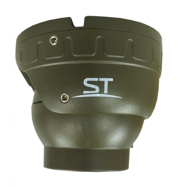 ST-S4501 POE ХАКИ (2,8mm) 4MP уличная купольная IP-камера с ИК подсветкой до 30 м Фото