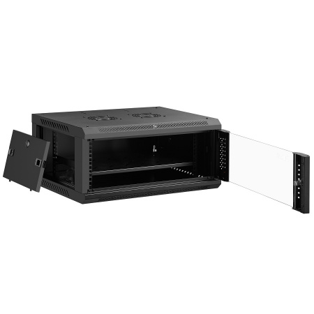 UB-WMC-4U-60/45-GD (B) Шкаф телекоммуникационный настенный 19