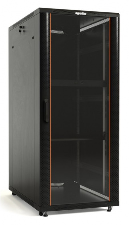 Hyperline TTB-3281-AS-RAL9004 Шкаф напольный 19-дюймовый, 32U, 1610х800х1000 мм (ВхШхГ) Фото