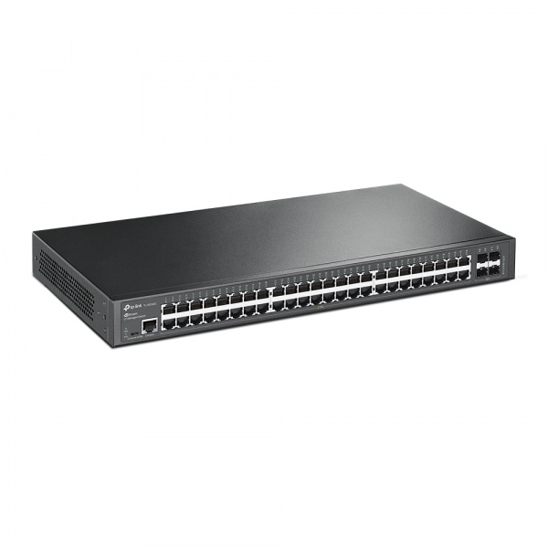 TL-SG3452 Управляемый коммутатор JetStream 2‑го уровня с 48 гигабитными портами RJ45 и 4 портами SFP Фото TL-SG3452 Управляемый коммутатор JetStream 2‑го уровня с 48 гигабитными портами RJ45 и 4 портами SFP Фото