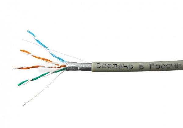 Кабель «витая пара» (SkyNet) FTP indoor, CAT5e, 4x2x0,5 Standart 305 (LAN) (1693107) Фото