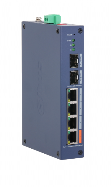 DH-CHS4206-4GT-60 4-портовый гигабитный PoE коммутатор с функцией облачного управления Фото DH-CHS4206-4GT-60 4-портовый гигабитный PoE коммутатор с функцией облачного управления Фото