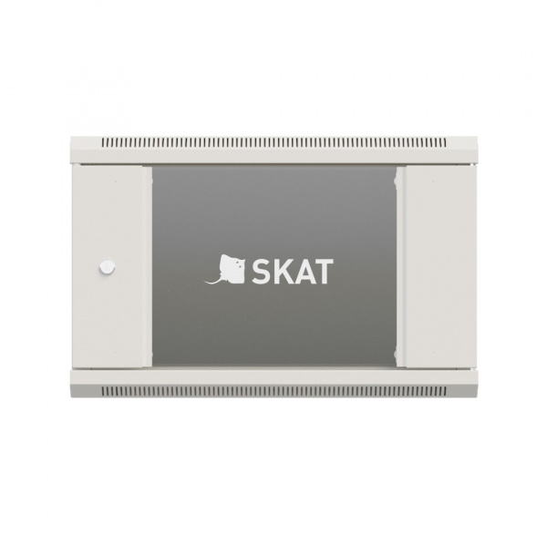 SKAT TB-12W645GF-G Шкаф настенный телекоммуникационный 12U 600х450х635мм, дверь стеклянная Фото