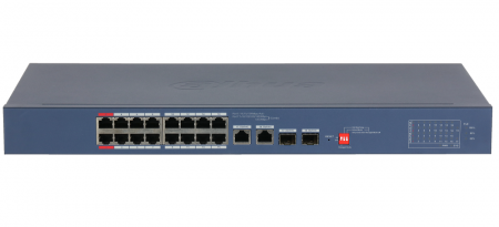 DH-CS4218-16ET-190-V2 16-портовый PoE коммутатор с функцией облачного управления Фото