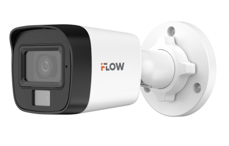 F-AC-2122M(2.8mm) 2Мп уличная цилиндрическая HD-TVI камера с гибридной подсветкой ИК/LED до 30/20м и встроенным микрофоном (AoC) Фото