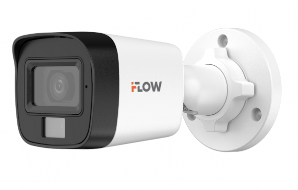 F-AC-2122M(2.8mm) 2Мп уличная цилиндрическая HD-TVI камера с гибридной подсветкой ИК/LED до 30/20м и встроенным микрофоном (AoC) Фото