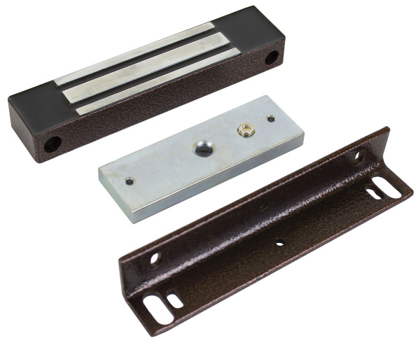 ML-180KB Замок электромагнитный с уголком (коричневый) Фото