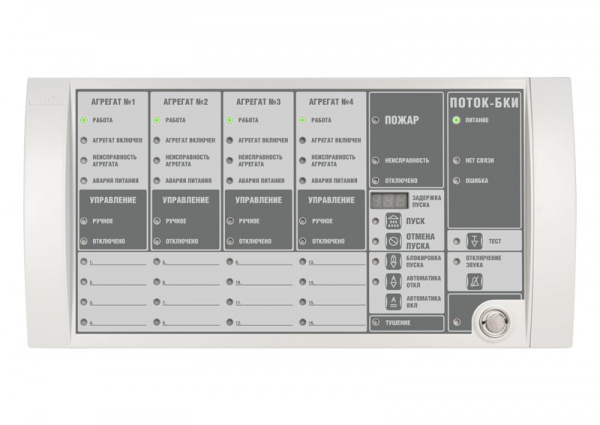 Поток-БКИ (2xRS-485) Блок индикации и управления Фото