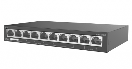 NSW2020-10T-LPOE-IN 10-портовый неуправляемый PoE коммутатор  Фото