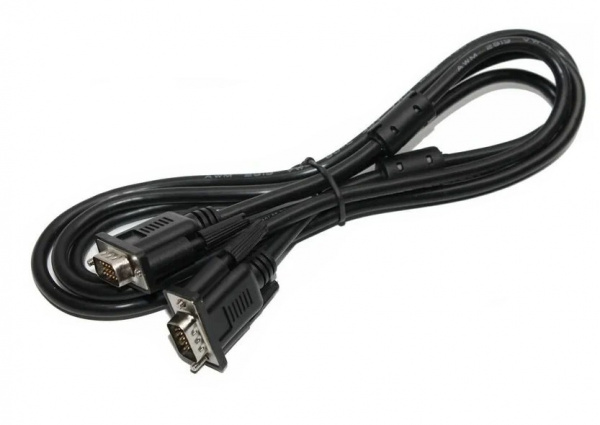 Шнур VGA - VGA с ферритами, длина 1,8 метра, черный PROconnect Фото Шнур VGA - VGA с ферритами, длина 1,8 метра, черный PROconnect Фото