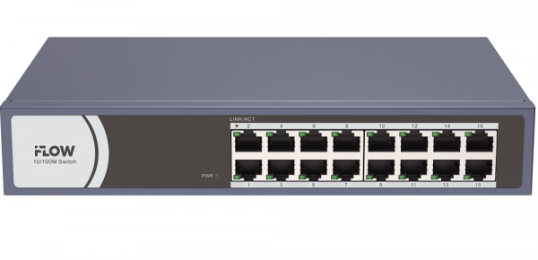 F-SW-EU616-V(B) Неуправляемый коммутатор L2, 16 портов 1000М RJ45 Фото F-SW-EU616-V(B) Неуправляемый коммутатор L2, 16 портов 1000М RJ45 Фото