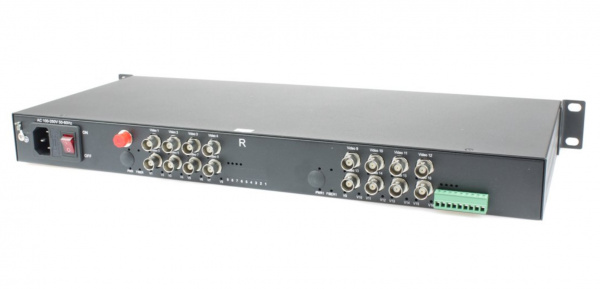 RA-H162-15F Оптический приемник 16 каналов видео HDCVI/HDTVI/AHD/CVBS Фото RA-H162-15F Оптический приемник 16 каналов видео HDCVI/HDTVI/AHD/CVBS Фото