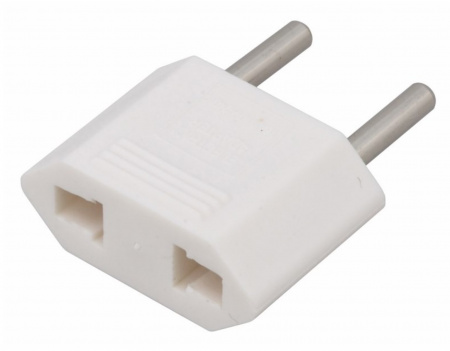 Сетевой переходник плоский «Тефаль» белый REXANT Фото