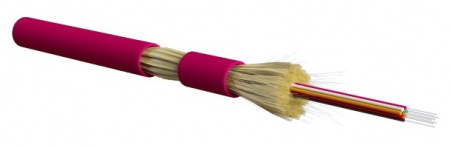 Кабель волоконно-оптический FO-DT-IN-504-8-LSZH-MG Hyperline 50/125 (OM4) многомодовый, 8 волокон Фото